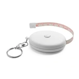 Llavero flexómetro 1.5 m con freno