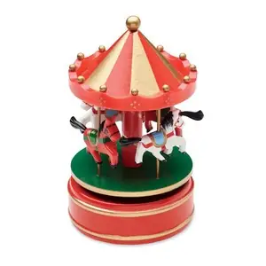 Mini caja de música carrusel whirly personalizable