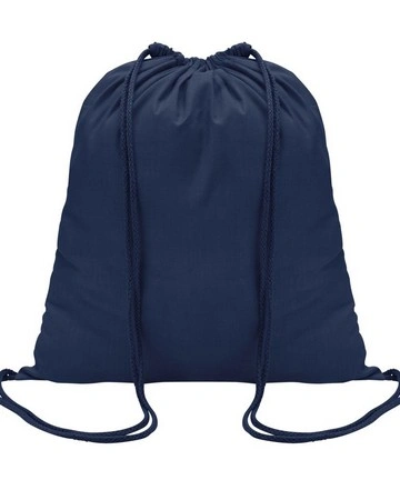 Mochila con cordones algodón y cintas ajustables