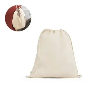 Mochila de algodón con asas certificadas