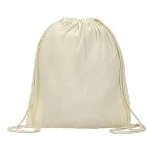 Mochila de cuerdas gruesas de algodón orgánico