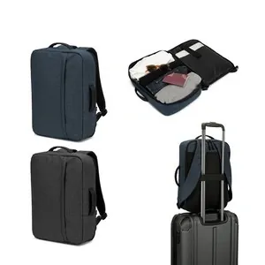 Mochila para portátil con acceso completo y diseño compacto