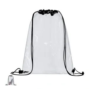 Mochila tazan transparente personalizable para eventos