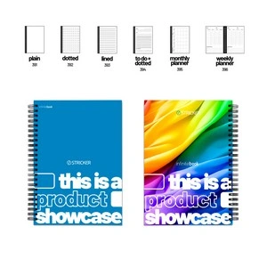 Infinitebook showcase libreta muestra personalizable