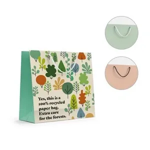 Paperbag showcase muestra paperbag personalizable 100 reciclado