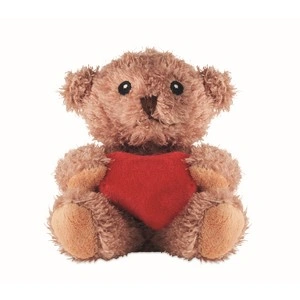 Osito de peluche con corazón personalizable para regalar