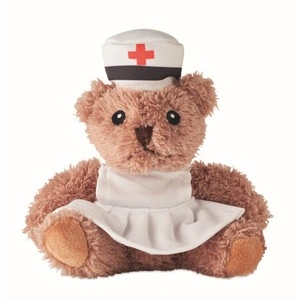 Osito de peluche enfermera personalizable para regalar