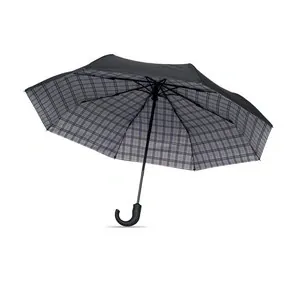 Paraguas plegable antiviento con apertura automática