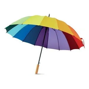 Paraguas rainbow automático de 27 pulgadas
