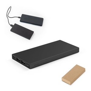 Power bank de aluminio reciclado con carga rápida