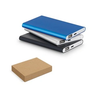 Power bank ecológico de aluminio reciclado 4000 mah