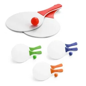 Raquetas de playa mdf con pelota incluida