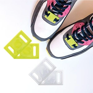 Reflectantes para cordones de zapatillas en amarillo