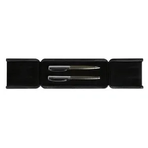 Set de bolígrafo giratorio y roller en caja de regalo