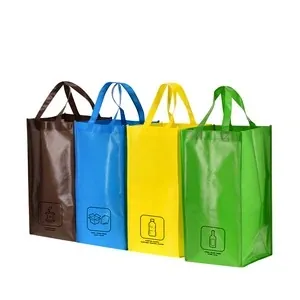 Set de bolsas kunar reciclables con asas reforzadas