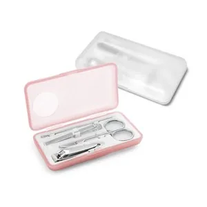 Set de manicura 4 piezas con estuche