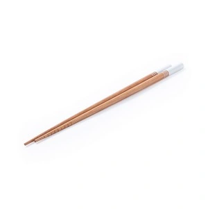 Set de 2 palillos de bambú con funda individual