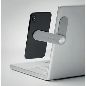 Soporte de teléfono magnético y ajustable para portátil