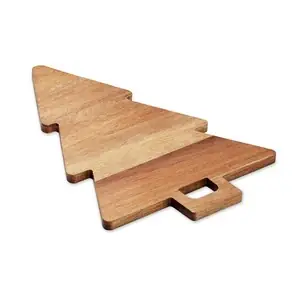 Tabla de acacia árbol de navidad arbeto personalizable