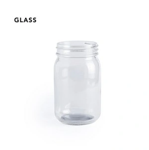 Tarro multiusos de cristal transparente 450ml