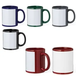 Taza de cerámica para sublimación personalizable
