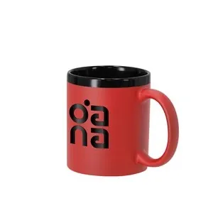 Taza de cerámica sanlar personalizable con diseño elegante