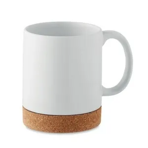 Taza de cerámica con revestimiento para sublimación