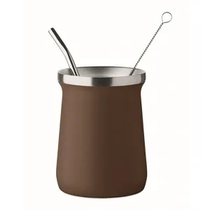Taza de yerba mate miyerba personalizada de acero inoxidable