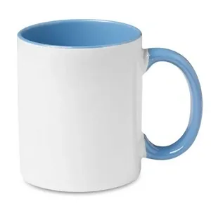 Taza de cerámica para sublimación con interior color