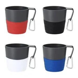 Taza plegable de silicona fácil de transportar
