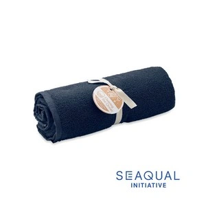 Toalla jacquard ecológica de tejidos reciclados