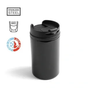 Vaso de acero inox 290ml con tapa dosificadora