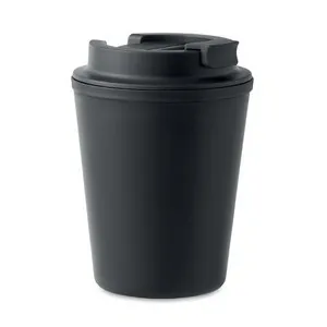 Vaso doble pared con tapa y ranura para beber
