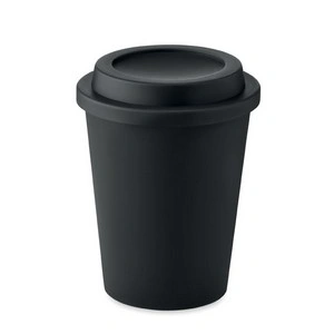 Vaso de doble pared con tapa ideal para bebidas frías
