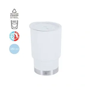 Vaso térmico 380 ml eco-friendly acero inox reciclado