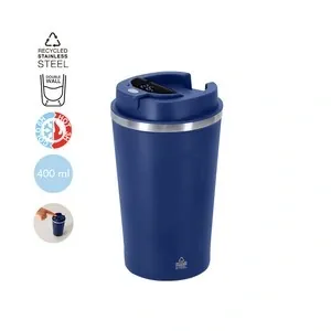 Vaso térmico acero inoxidable 400ml con medidor táctil