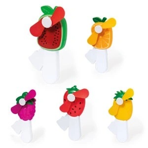 Ventilador fruta divertido funcionamiento manual