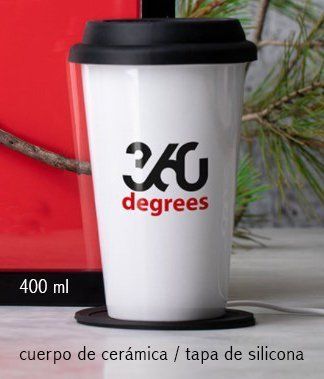 Tazas con cuerpo de cerámica