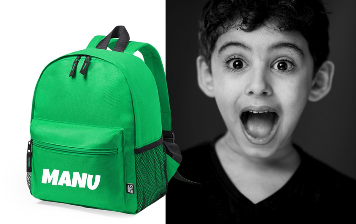 Regalos infantiles personalizados - mochilas personalizadas
