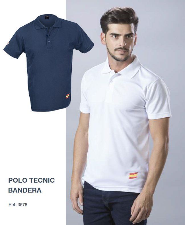 Productos para el mundial de Fútbol – Qatar 2022 - Polo Bandera España