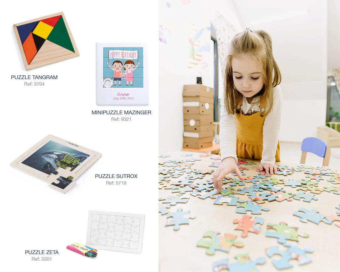 Regalos infantiles personalizados - puzzle