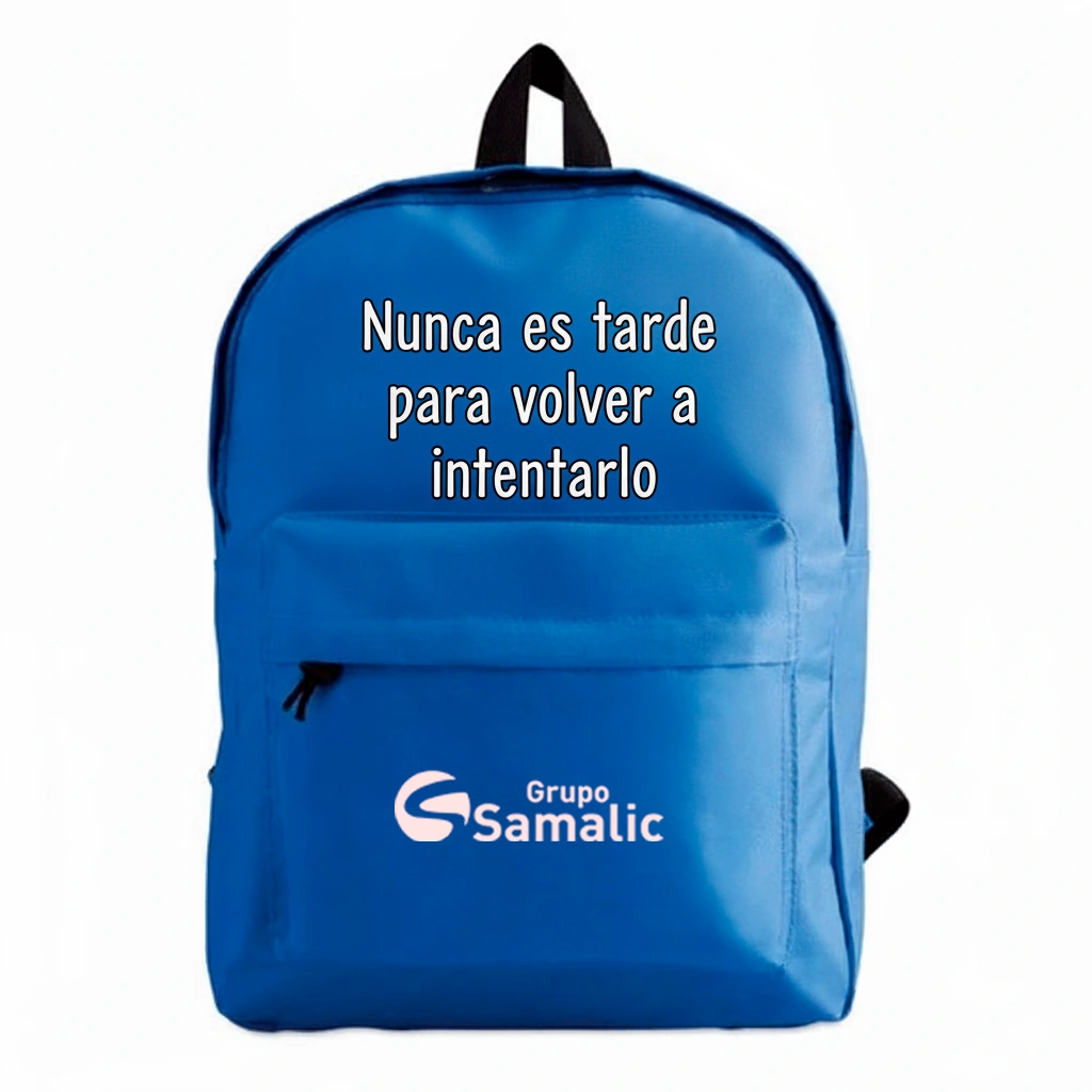 Mochila Personalizada Con Frase Motivadora