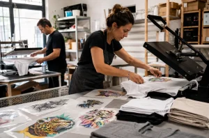 Guía Completa: DTF vs Serigrafía vs Bordado