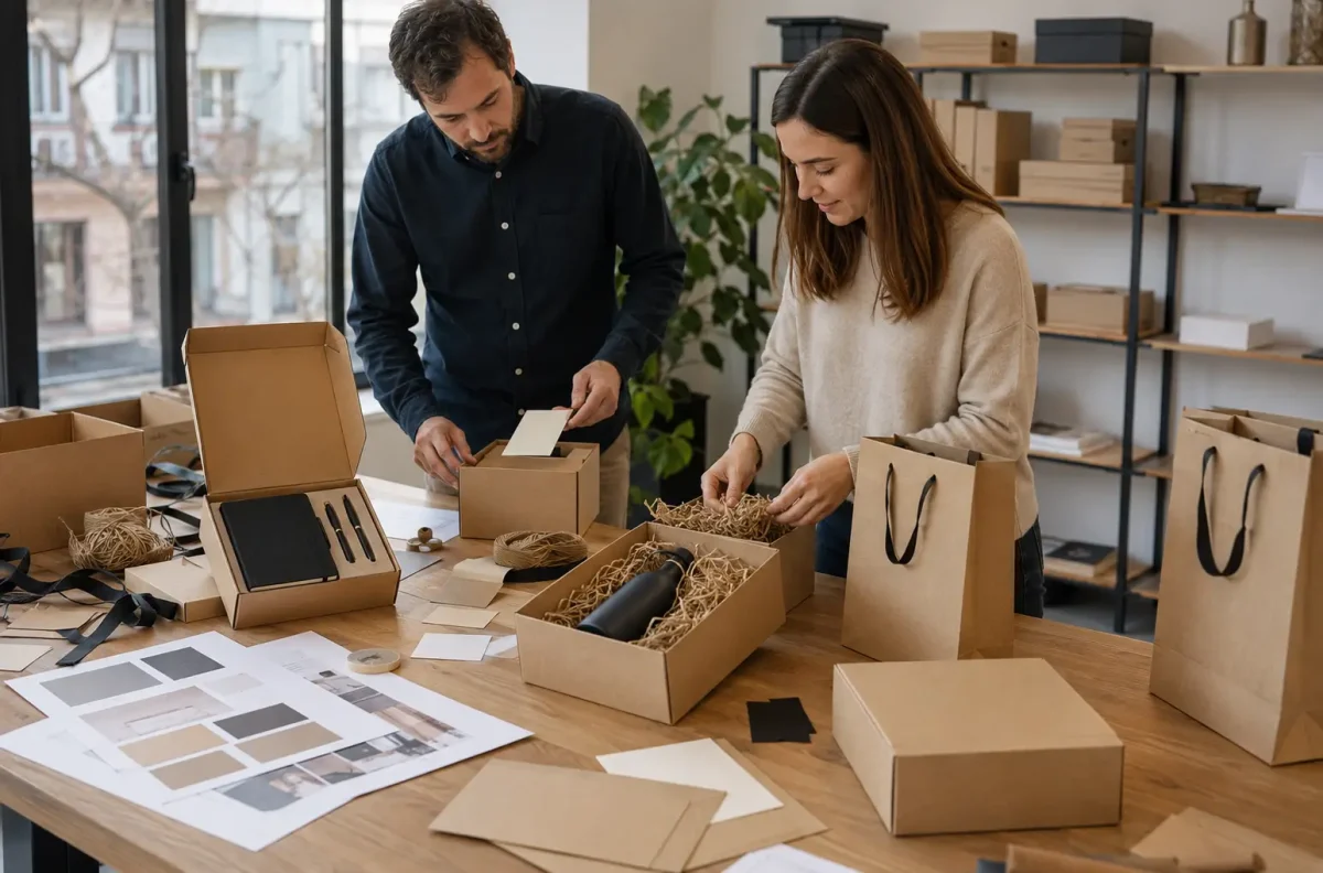 cajas personalizadas para regalos de empresa