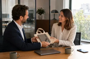 Regalos para captar nuevos clientes: estrategias de primer contacto con un regalo físico