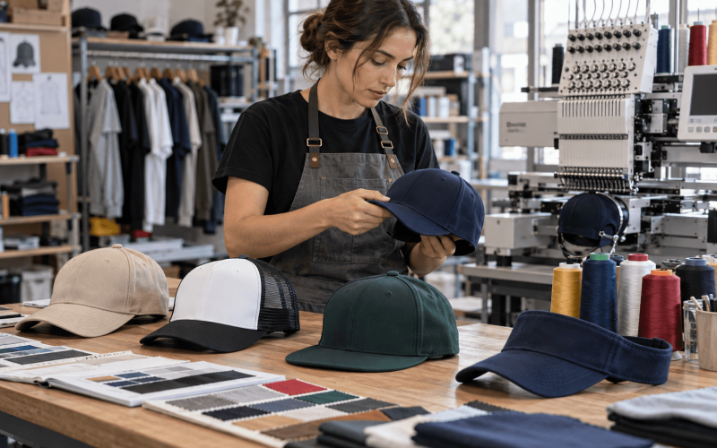 gorra snapback merchandising